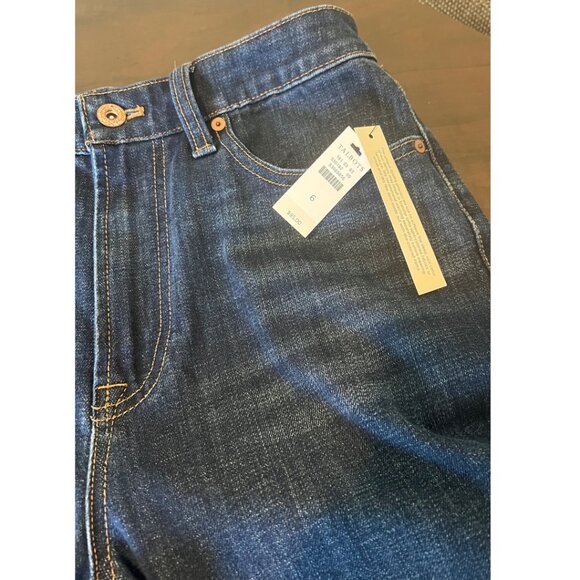 Talbots Flawless Fit Jeans NWT Size 6 Women’s Classic Stretch StretchDenim Blue - Picture 5 of 9